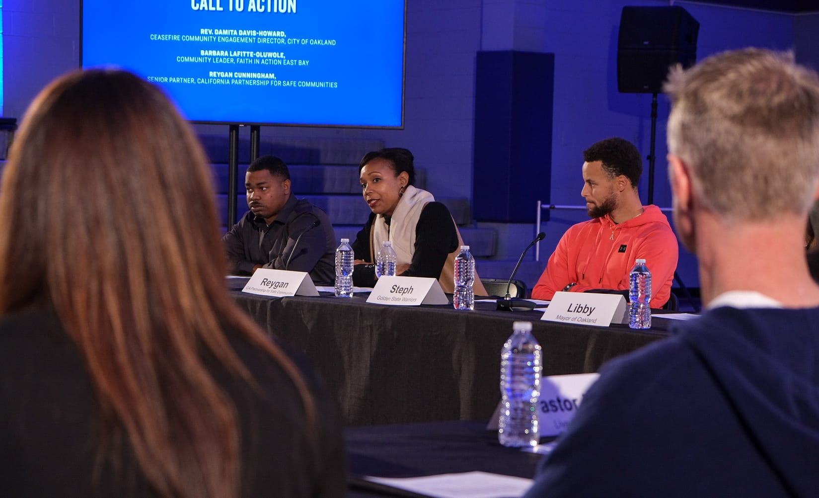 Reygan Cunningham shares the story of Ceasefire with Steph Curry and other Warriors.